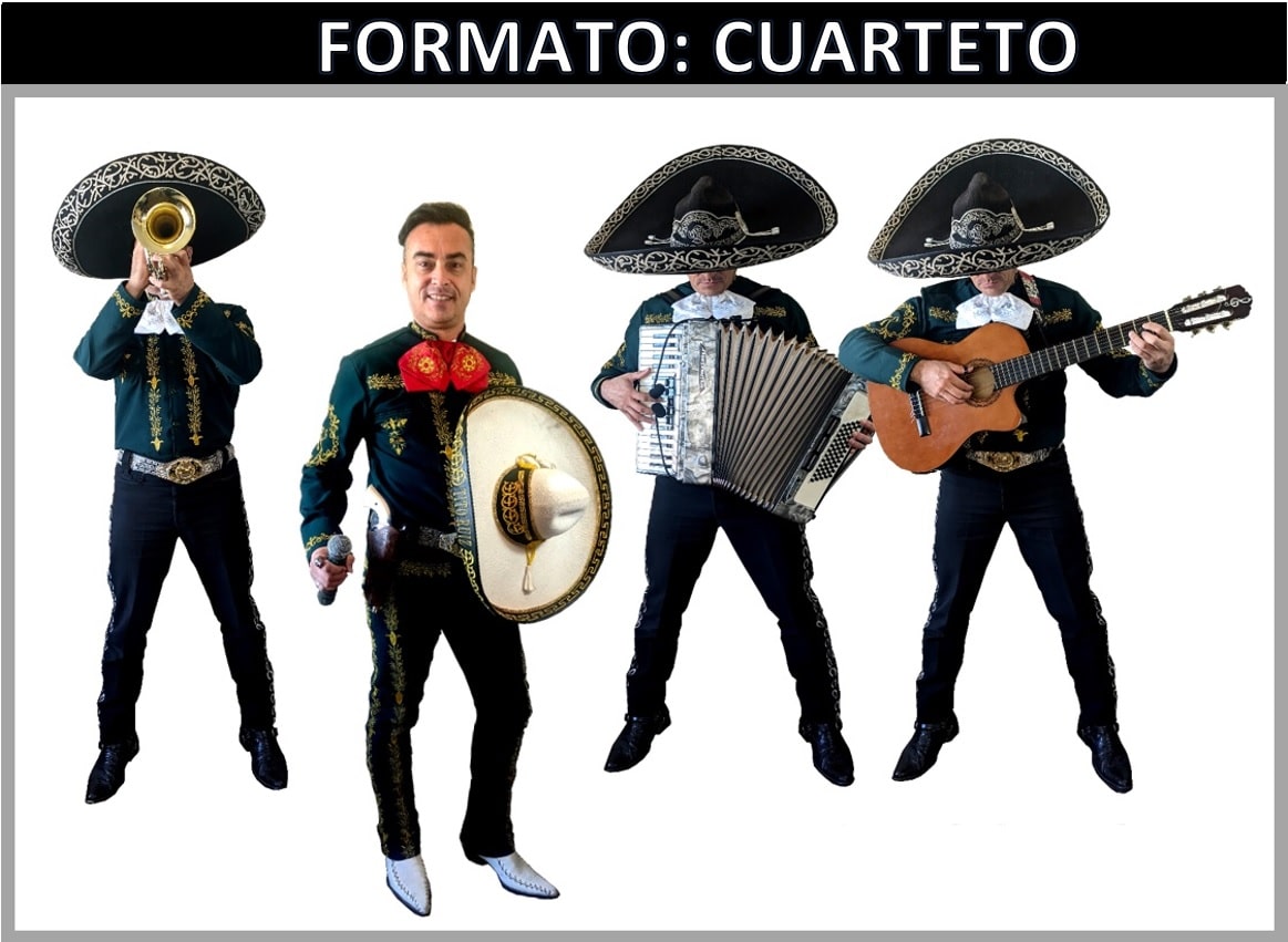 Cuarteto mariachi en Valencia