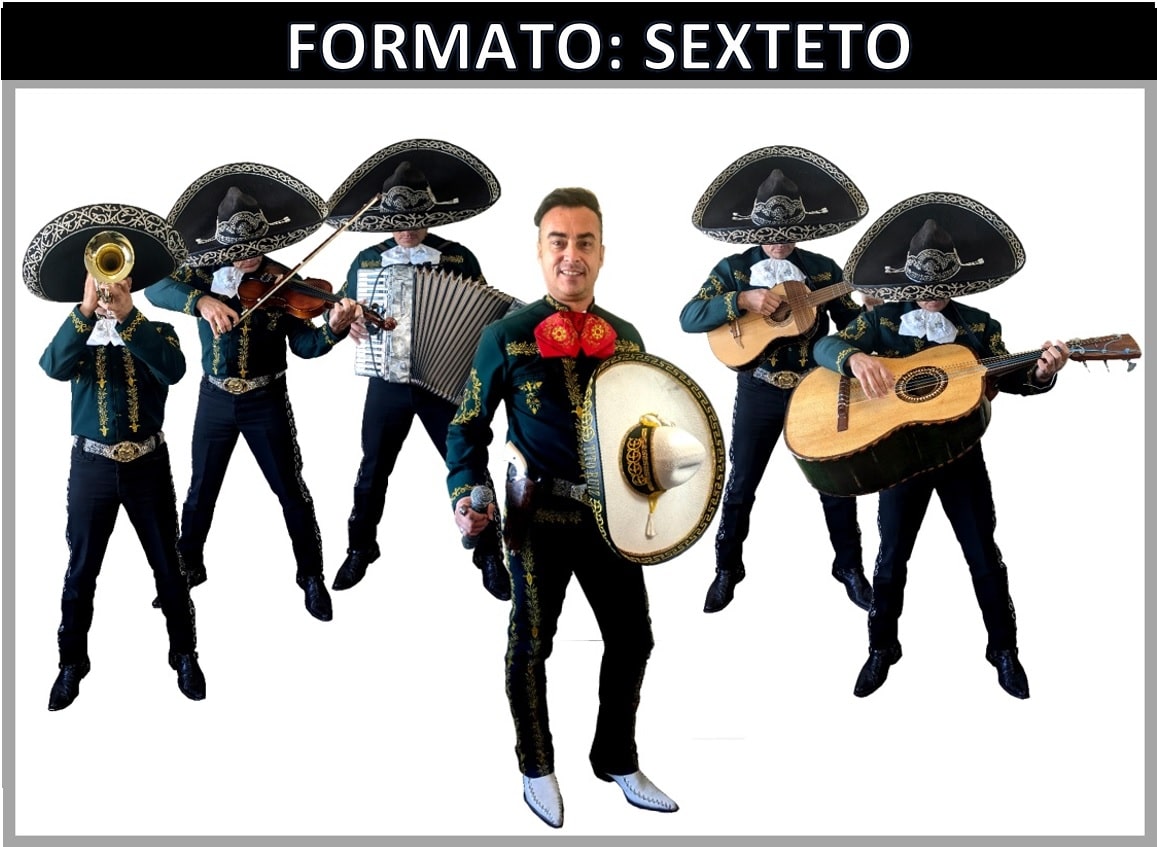 Sexteto mariachi en Valencia