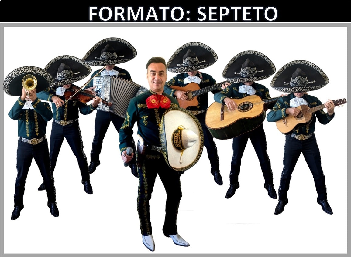Septeto mariachi en Valencia