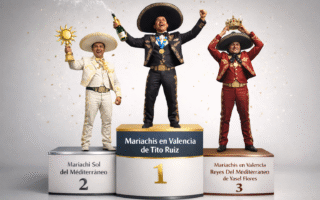 Mariachis en Valencia de Tito Ruiz