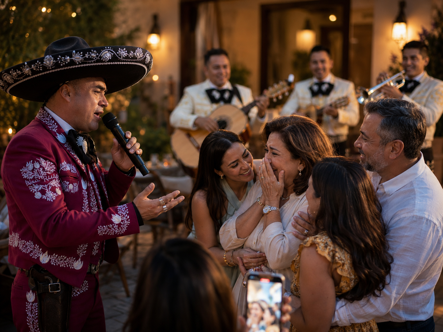 Sorpresa con mariachi a domicilio en Valencia