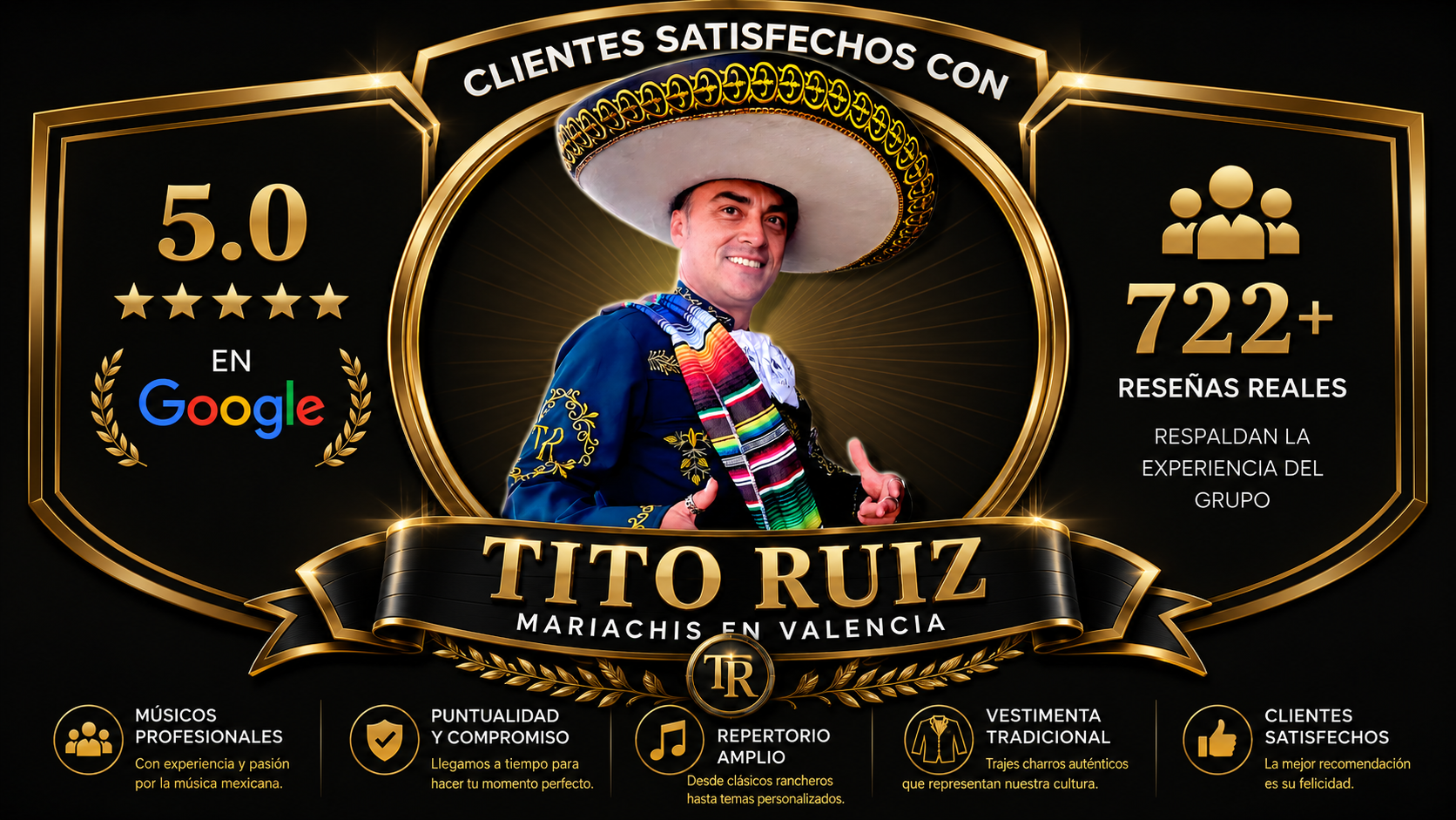 Clientes satisfechos con Mariachis en Valencia