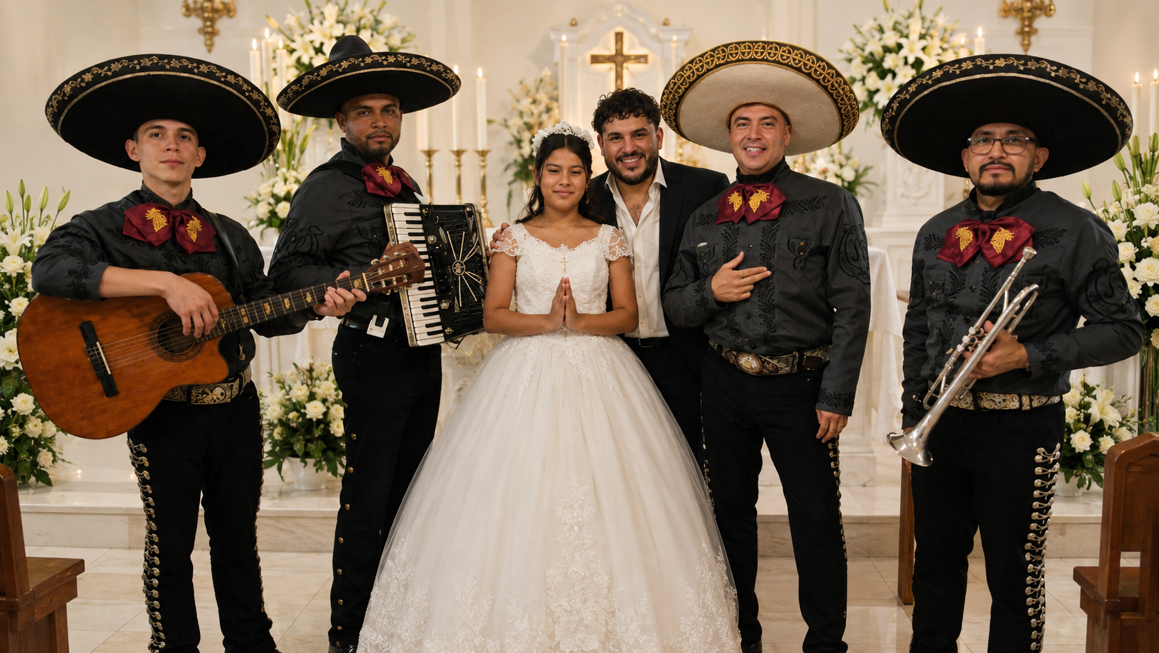Música mexicana en vivo para comuniones