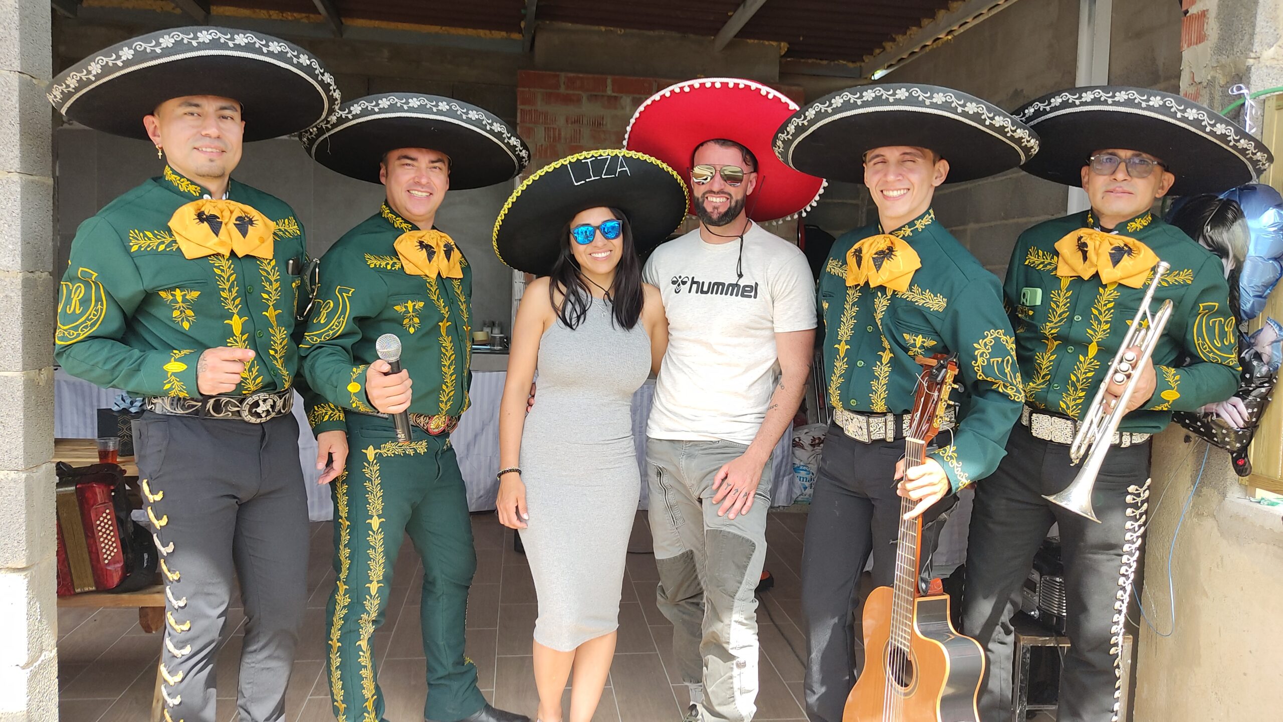 Cumpleaños para pareja con mariachi