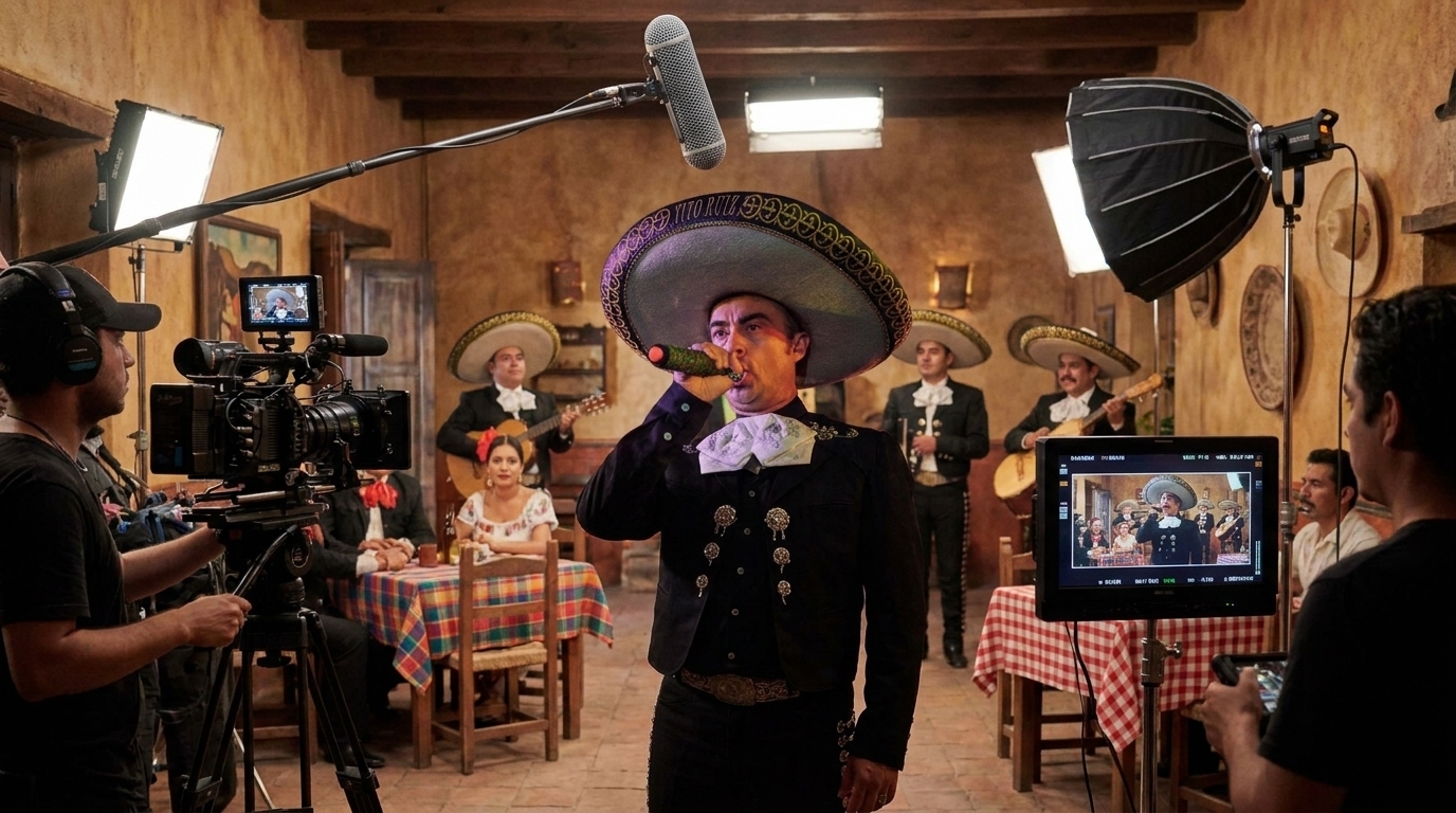 Mariachis para televisión