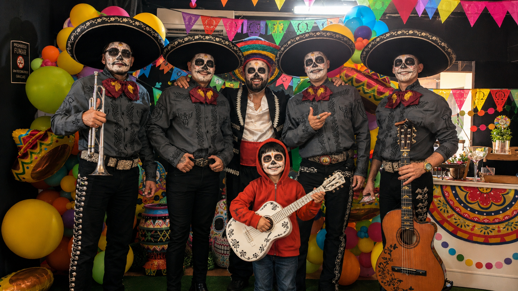 Cumpleaños infantil con mariachi
