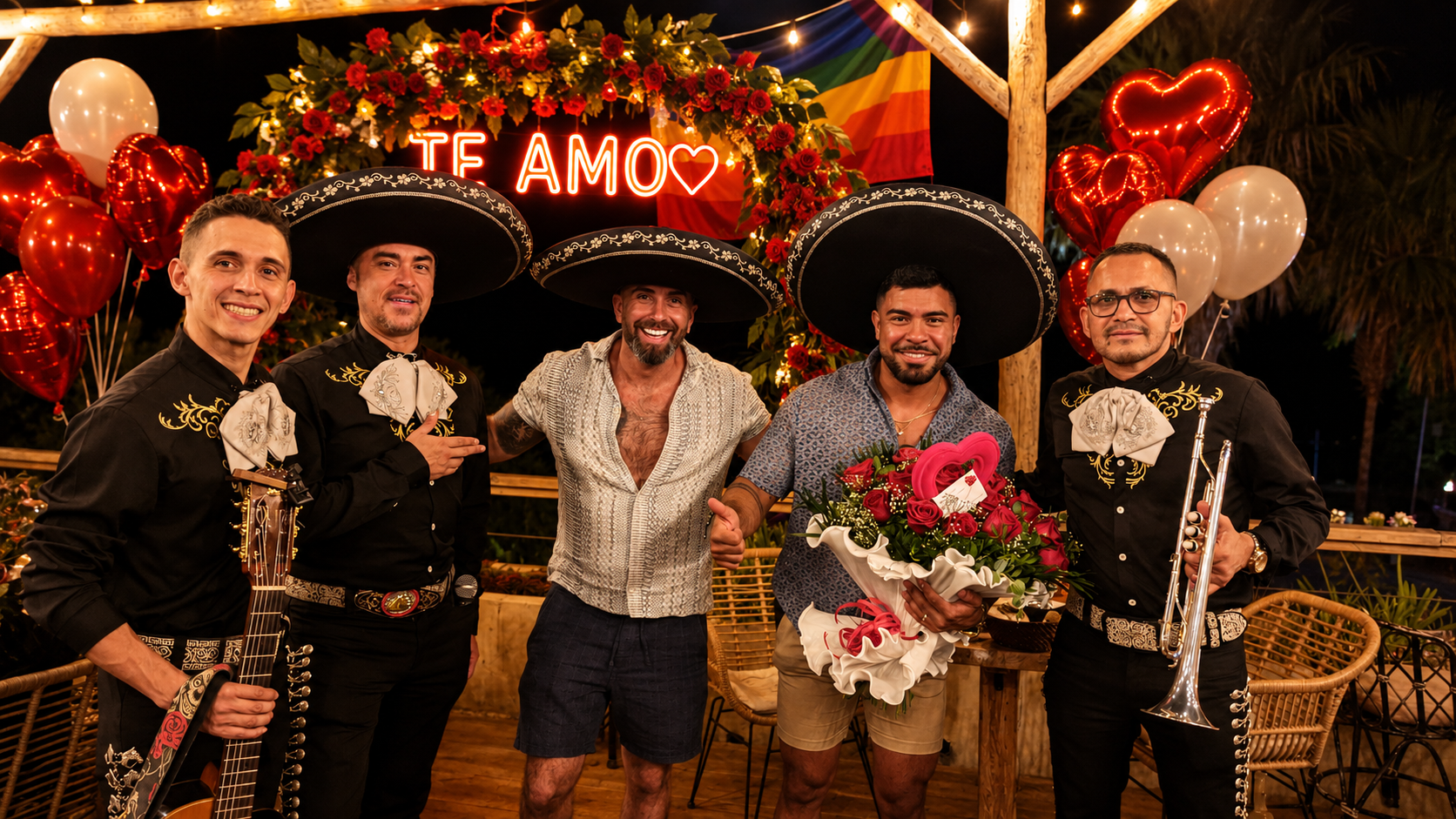 Mariachi romántico en Valencia para pareja