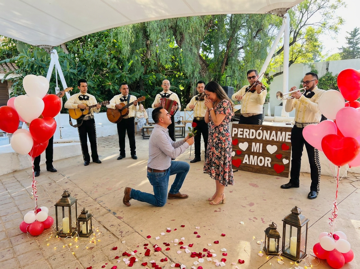 Mariachis para pedir perdón en Valencia con serenata romántica