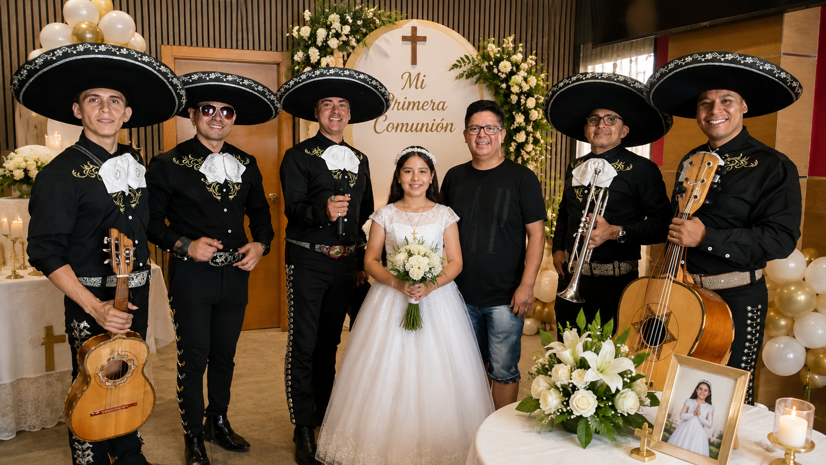 Mariachi para comunión familiar en Valencia