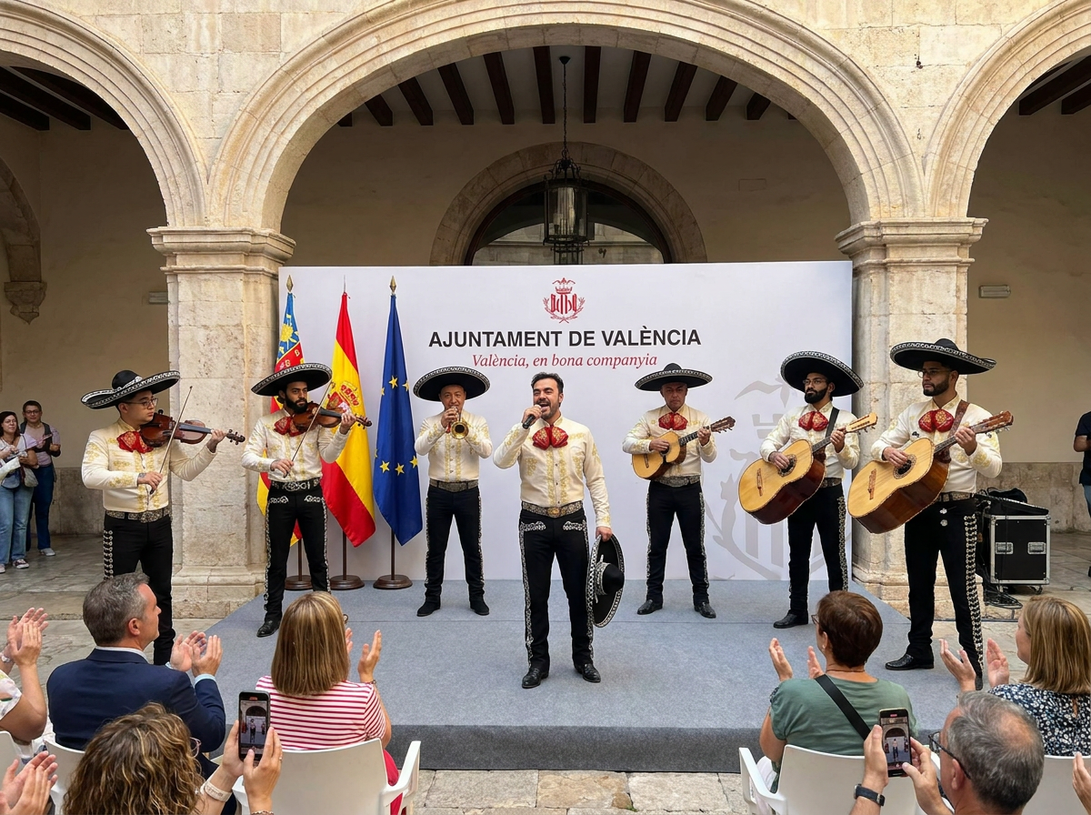 Fiestas populares con mariachi