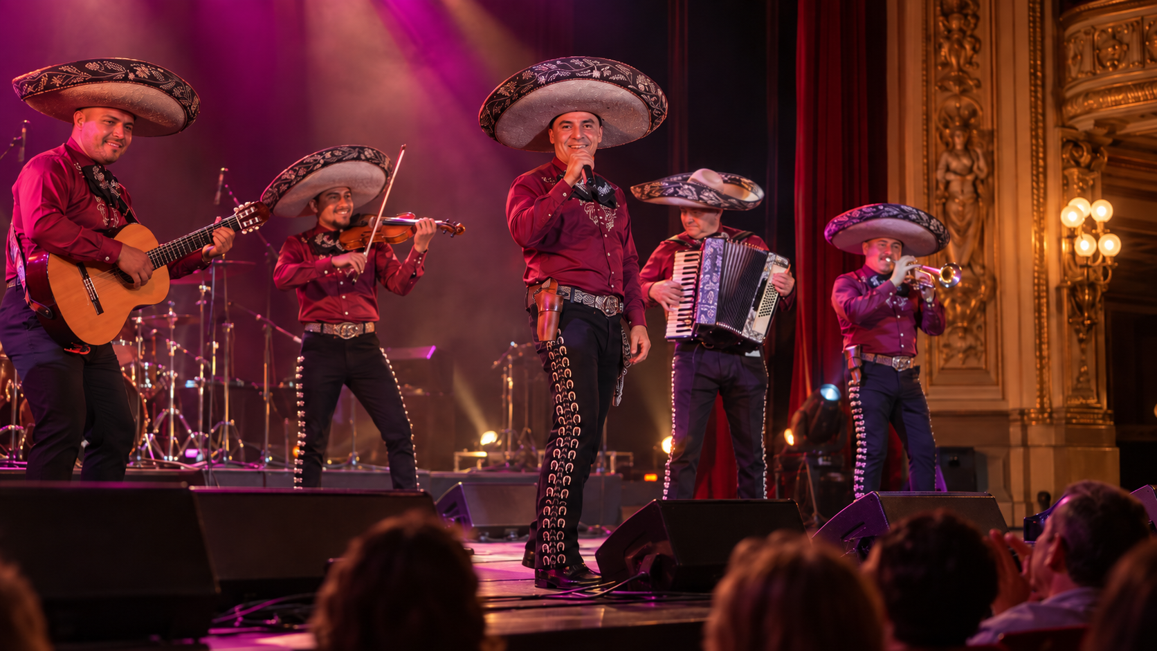 Música mexicana en vivo para auditorios y galas
