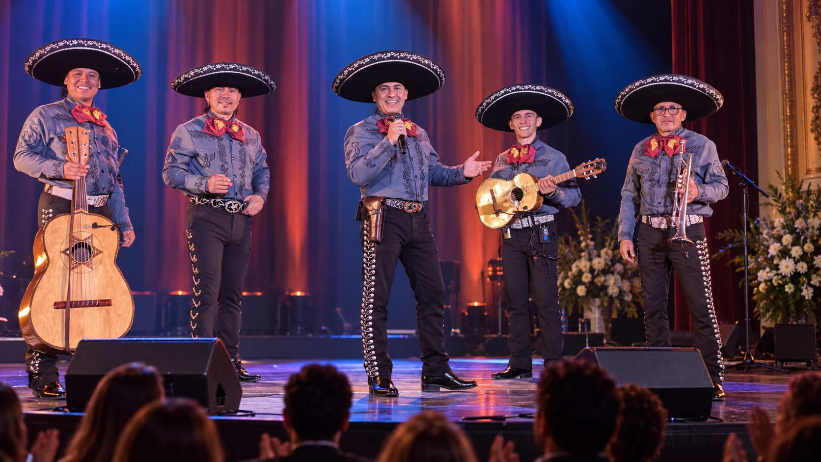 Conciertos de mariachi en Valencia con presencia escénica
