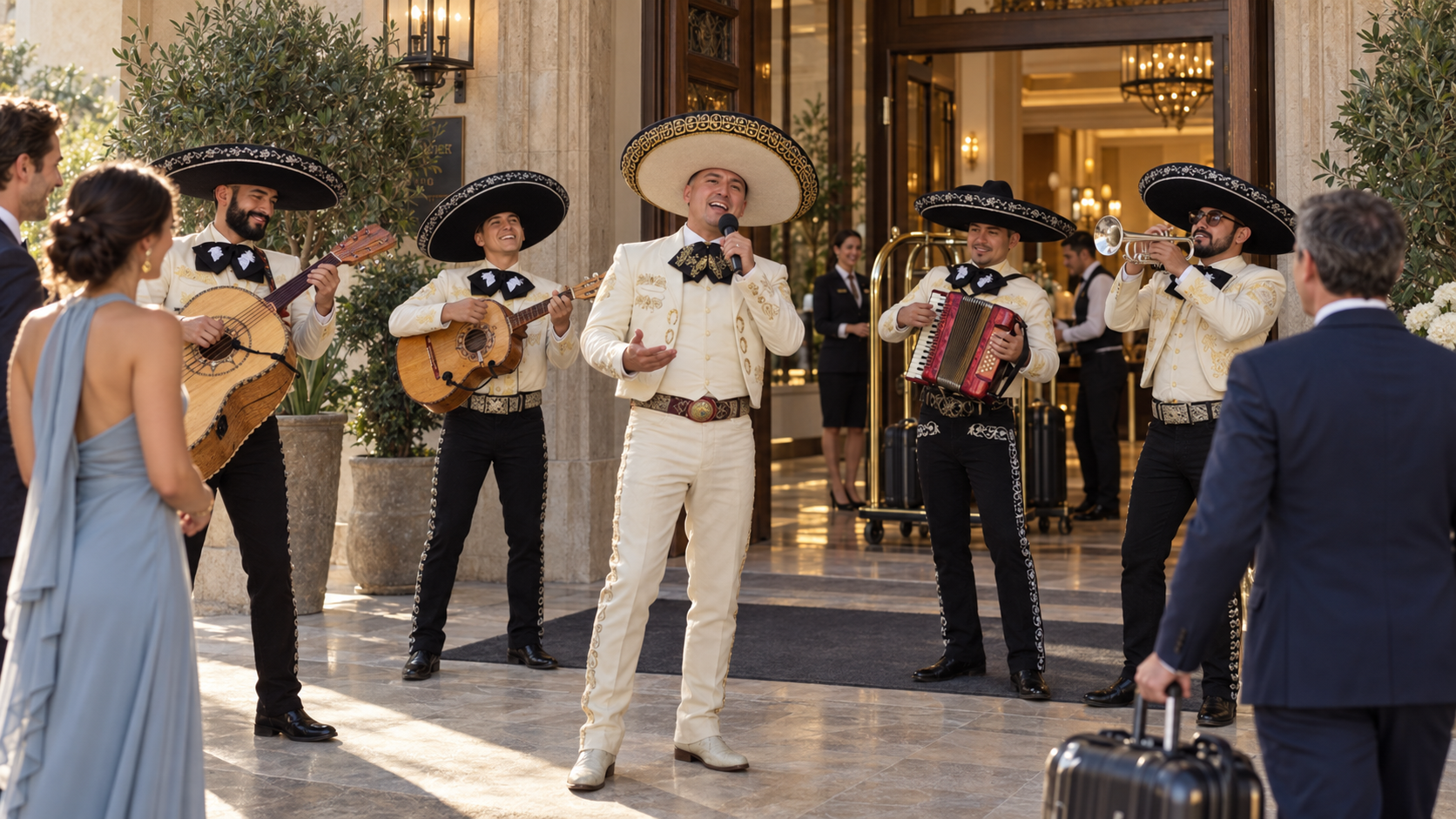 Tito Ruiz mariachi para hoteles en Valencia