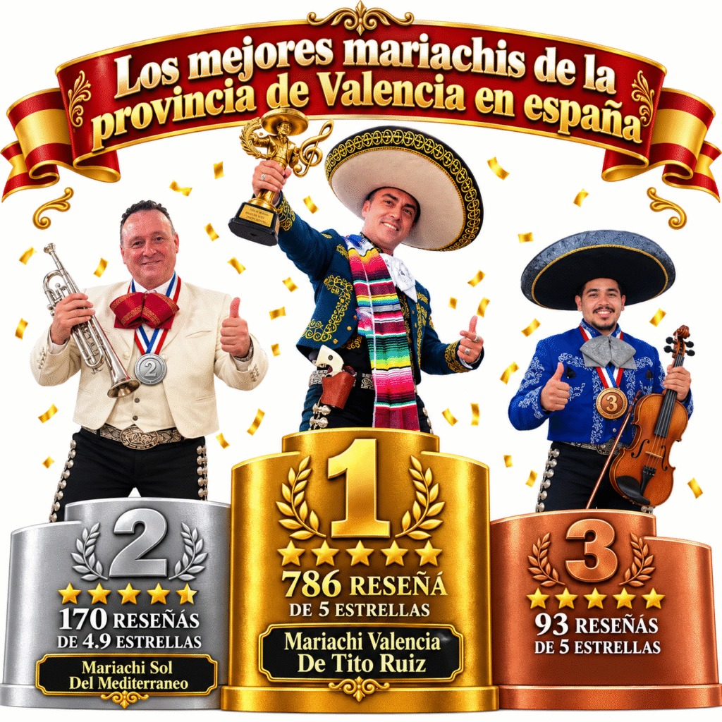 Mariachis en Valencia de Tito Ruiz