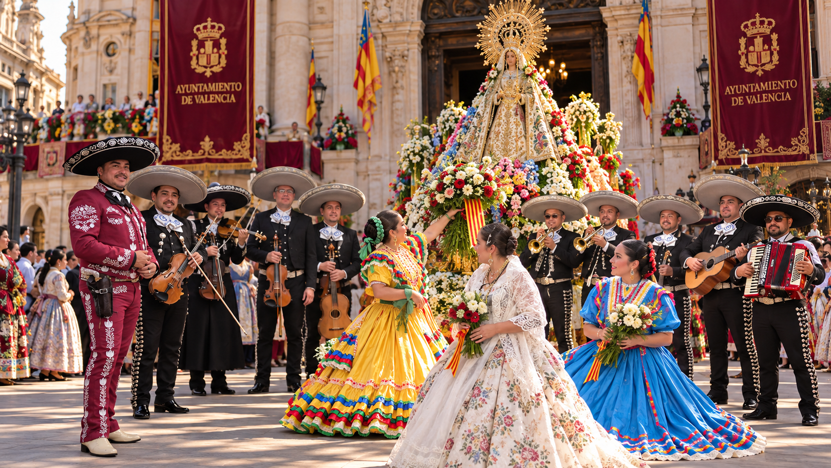 Fiestas populares con mariachi para público familiar